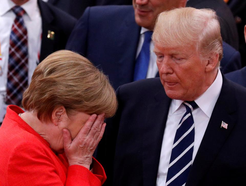 trump-merkel