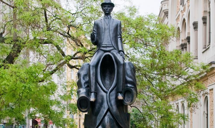 Statue of Franz Kafka
