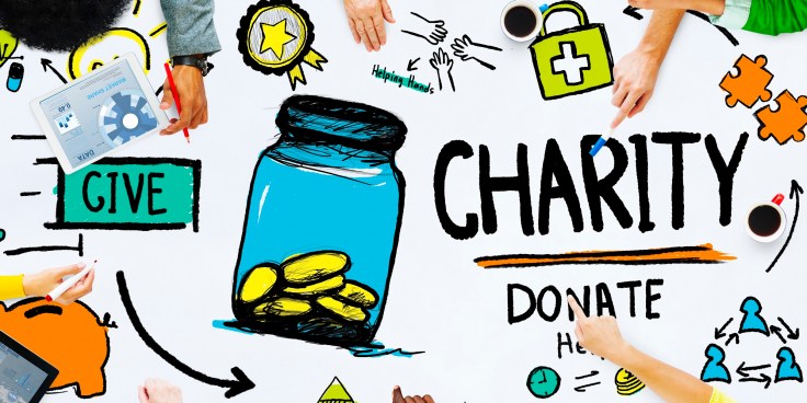 People Discussion Meeting Give Help Donate Charity Concept